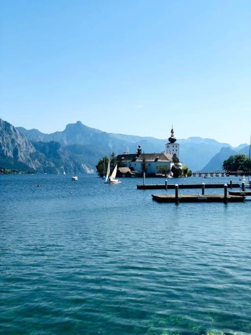 Fewo Kuferzeile Gmunden Seenaehe Exterior foto